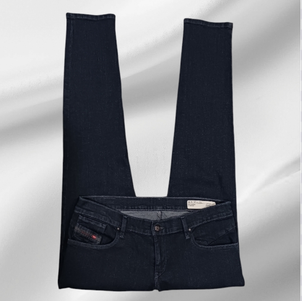 NEW DIESEL Getlegg Slim Skinny Low Waist Jeans - Picture 3 of 10
